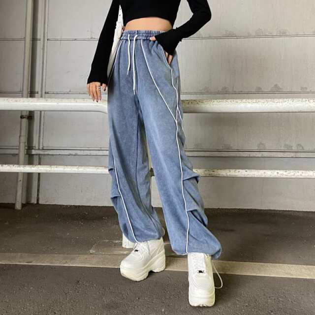 ブリーチラインカットパンツ