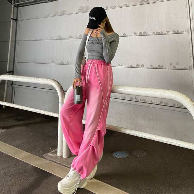 ブリーチラインカットパンツ