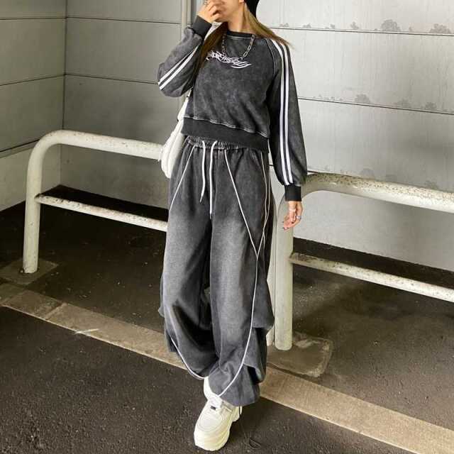 ブリーチラインカットパンツ