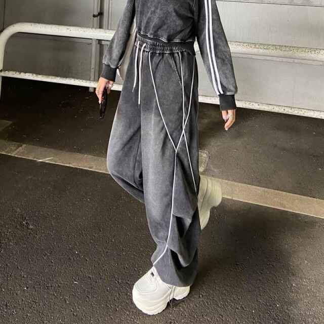 ブリーチラインカットパンツ