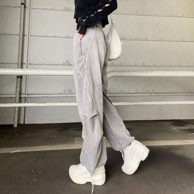 ブリーチラインカットパンツ