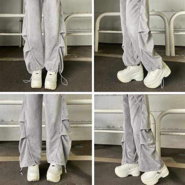 ブリーチラインカットパンツ