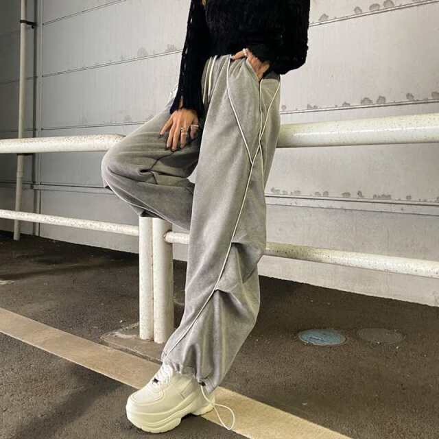 ブリーチラインカットパンツ