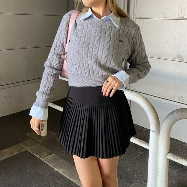 プリーツスカート