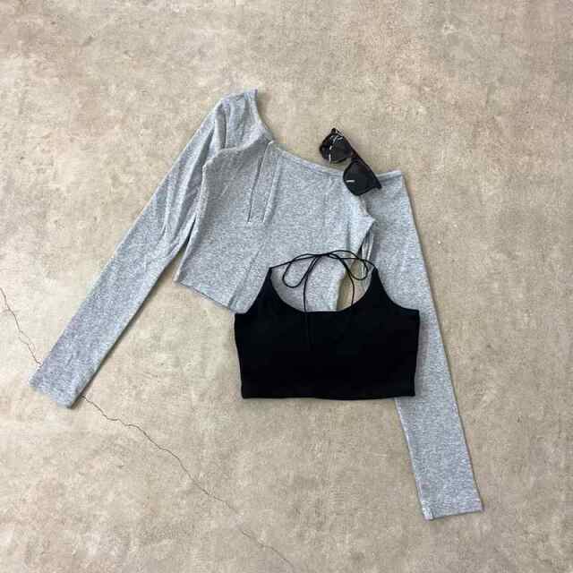 ヘンリーアンサンブルトップス