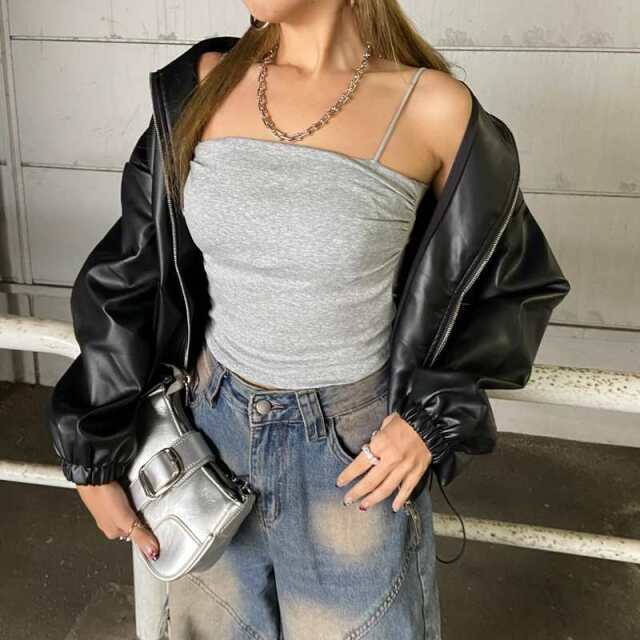 タックキャミソール