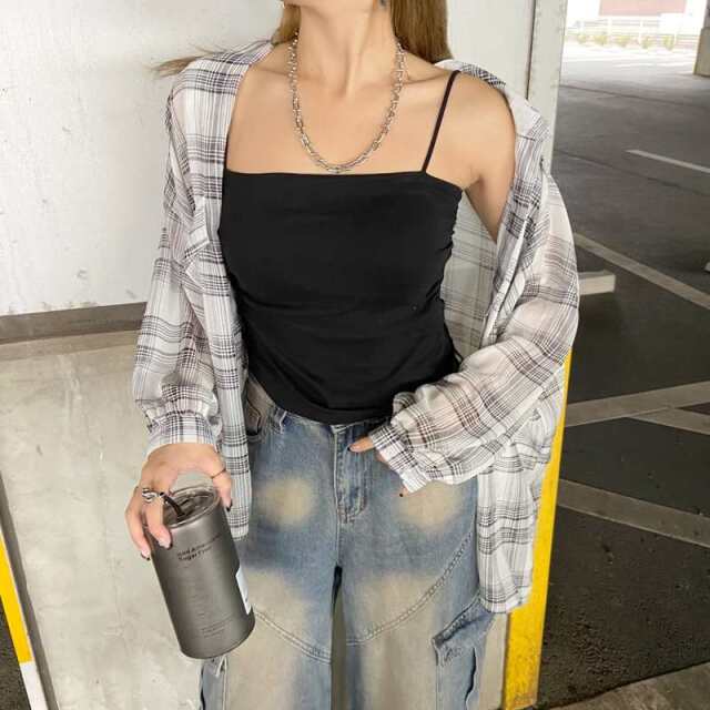 タックキャミソール