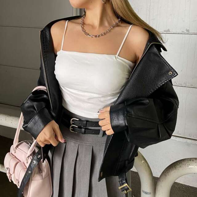 タックキャミソール