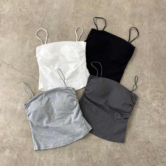 タックキャミソール