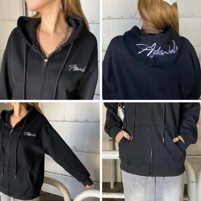 フードロゴビッグパーカー