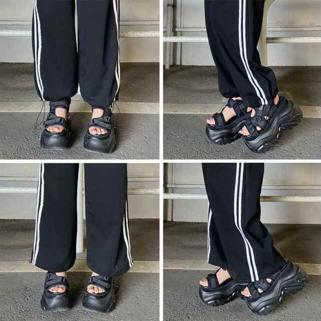 配色ラインカットパンツ