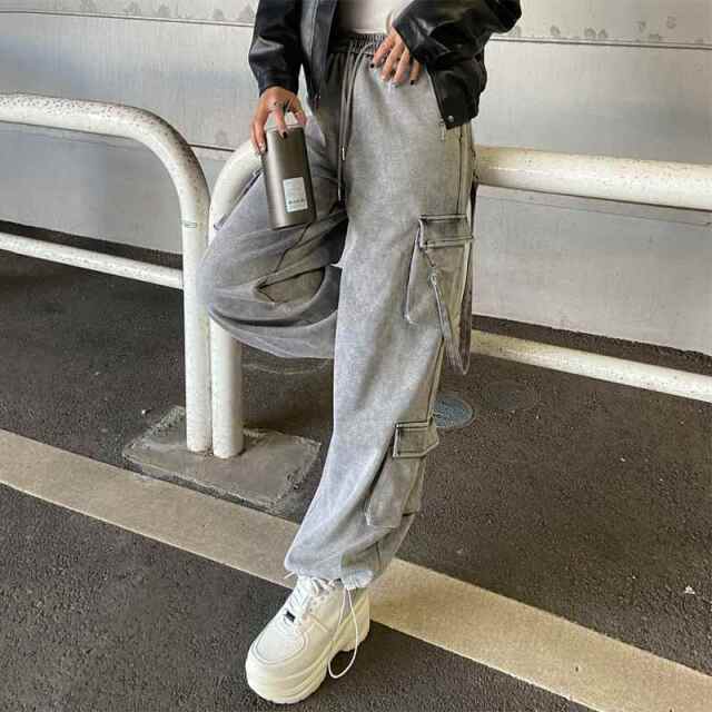 ブリーチカットカーゴパンツ