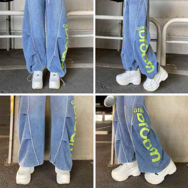 ブリーチラインロゴカットパンツ