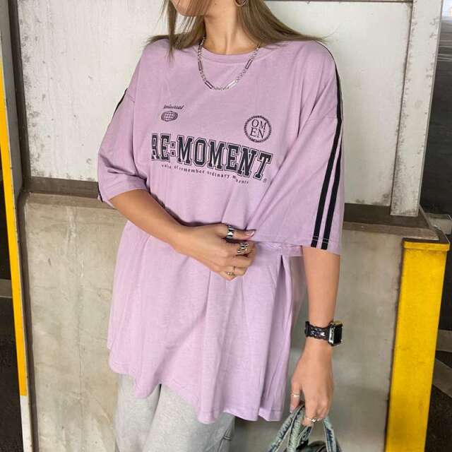 ラインロゴビッグTシャツ