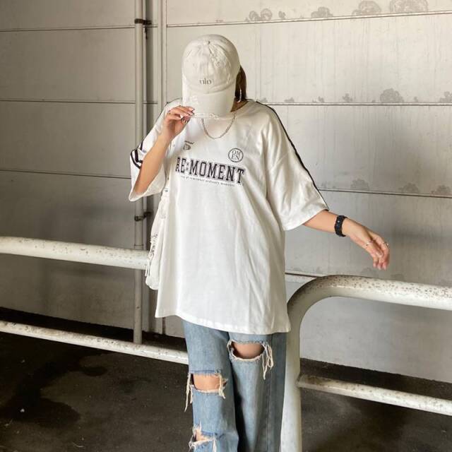 ラインロゴビッグTシャツ