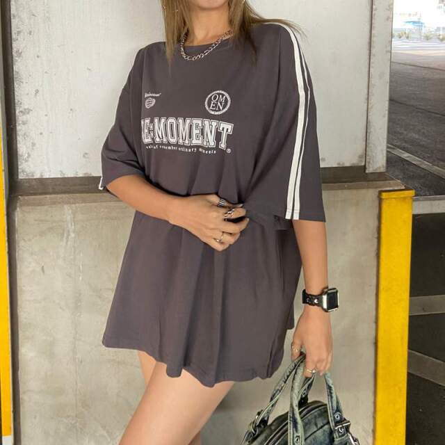 ラインロゴビッグTシャツ