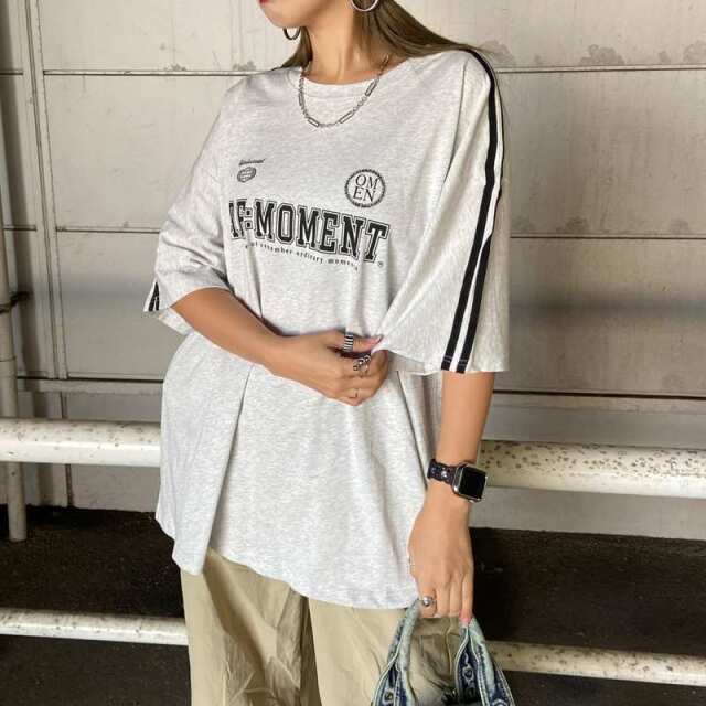 ラインロゴビッグTシャツ