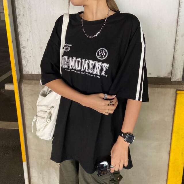 ラインロゴビッグTシャツ