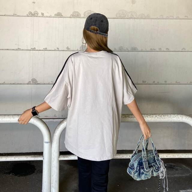 ラインロゴビッグTシャツ