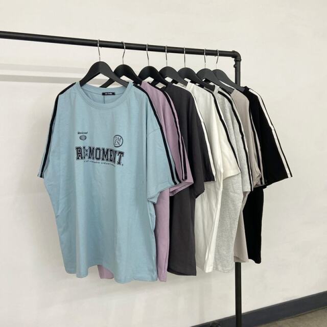 ラインロゴビッグTシャツ