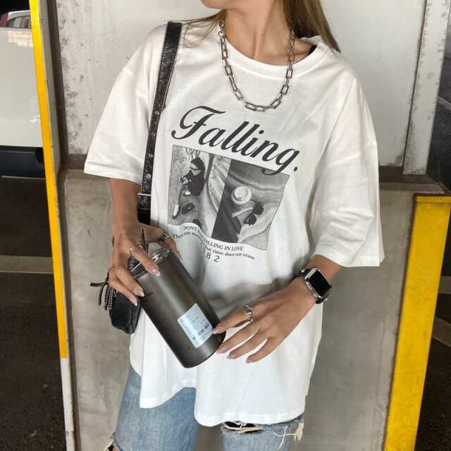 ロゴ転写ビッグTシャツ