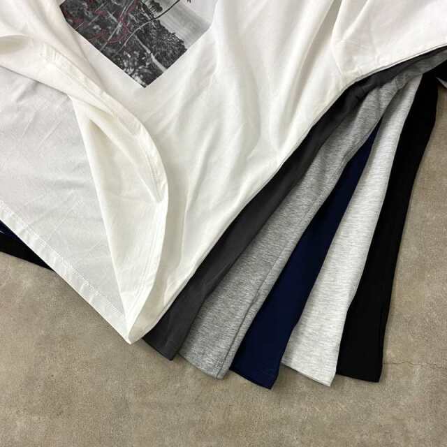 カラーロゴ転写ビッグTシャツ