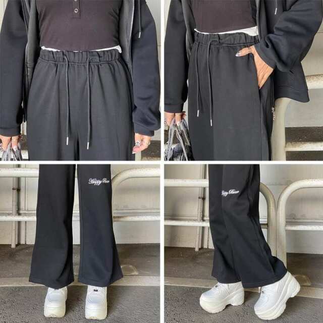 刺繍ロゴZIPパーカー・パンツセットアップ