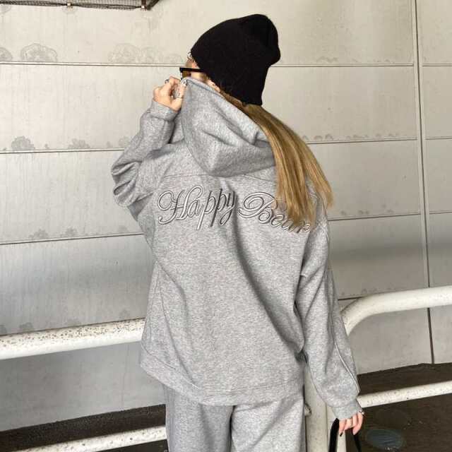 non-hedge 刺繍ロゴZIPパーカー・パンツセットアップ|TiMTiMオンライン