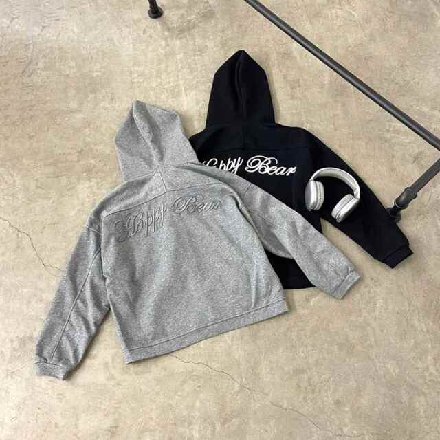 刺繍ロゴZIPパーカー・パンツセットアップ