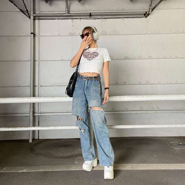 ハートメローチビTシャツ