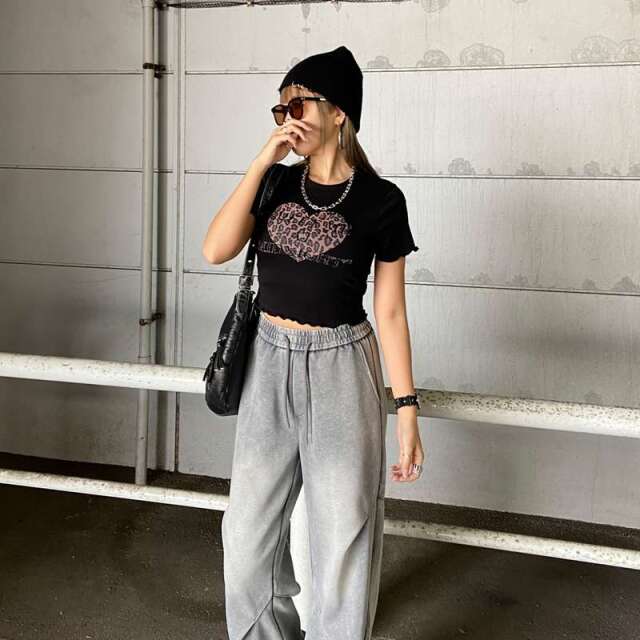 ハートメローチビTシャツ