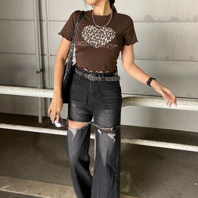 ハートメローチビTシャツ