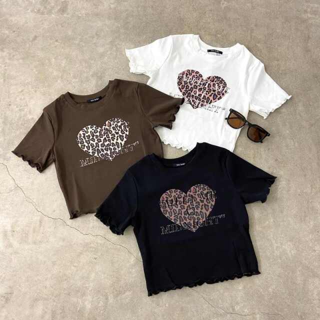 ハートメローチビTシャツ