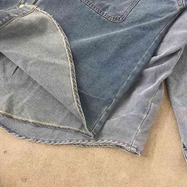 バックタグデニムシャツ