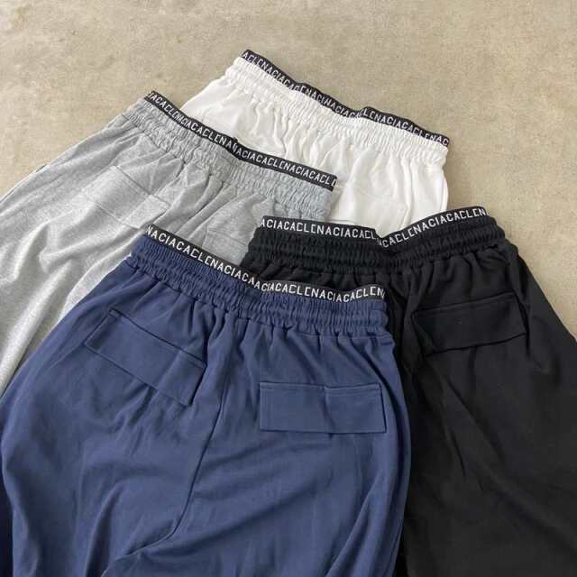 ウエストロゴワイドパンツ・Tシャツセットアップ