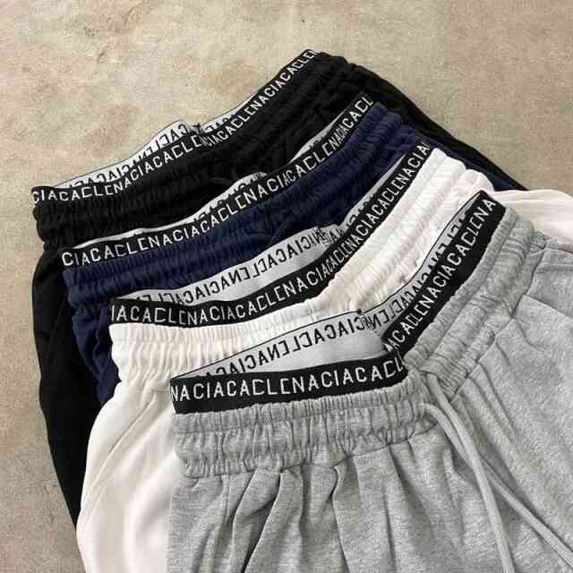 ウエストロゴワイドパンツ・Tシャツセットアップ
