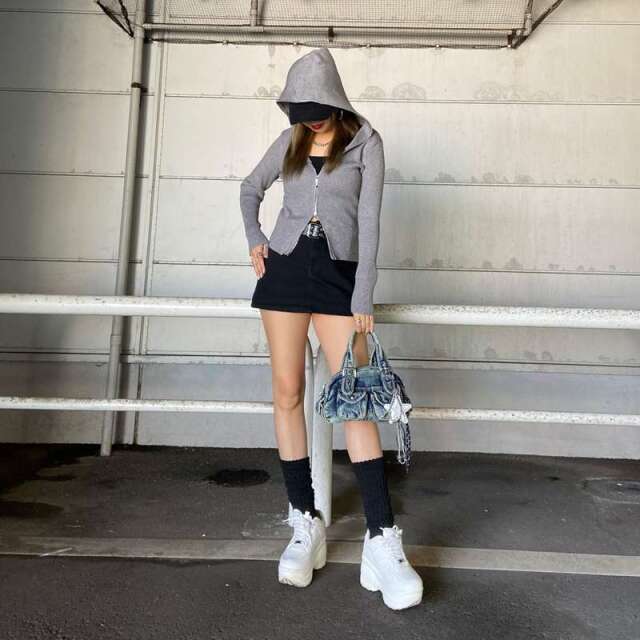 リブフードWZIPトップス