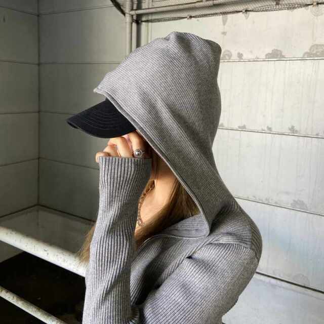 リブフードWZIPトップス