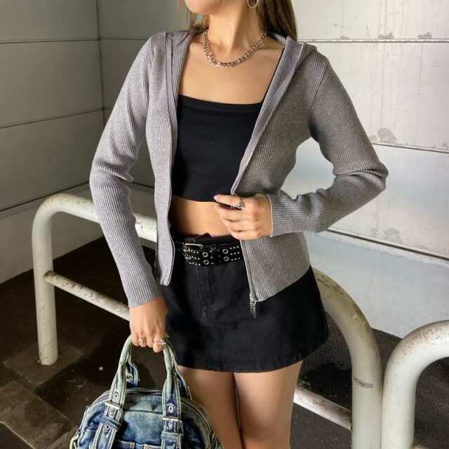 リブフードWZIPトップス