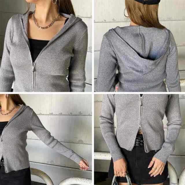 リブフードWZIPトップス