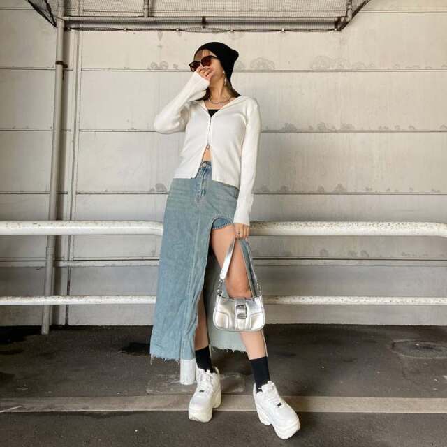 リブフードWZIPトップス