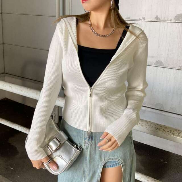 リブフードWZIPトップス