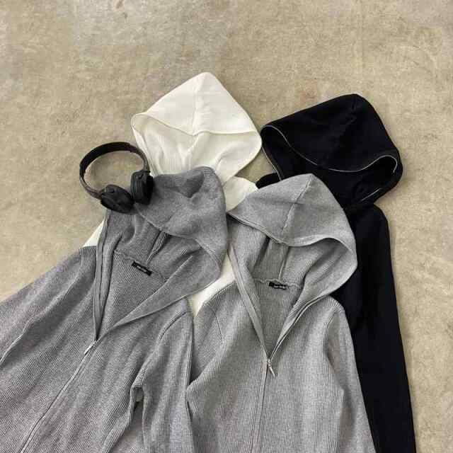 リブフードWZIPトップス