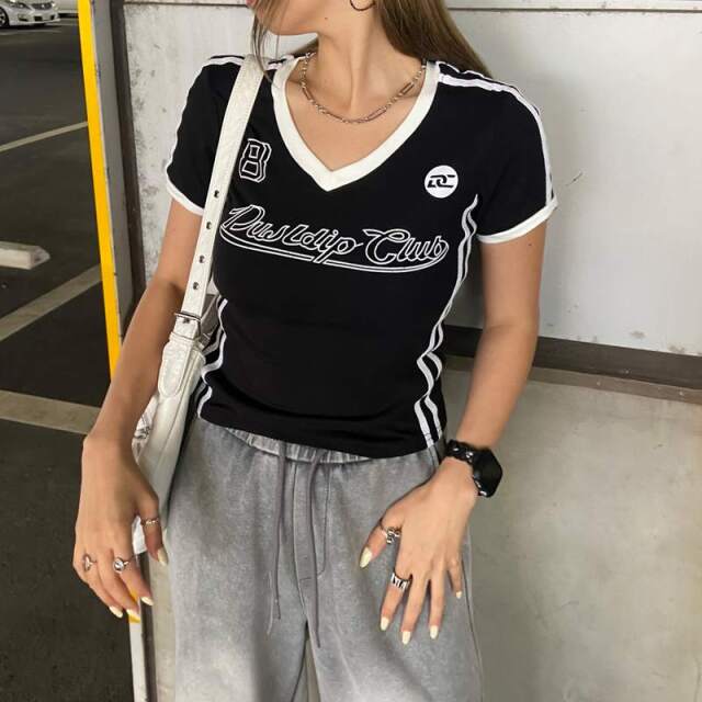 ラインチビTシャツ