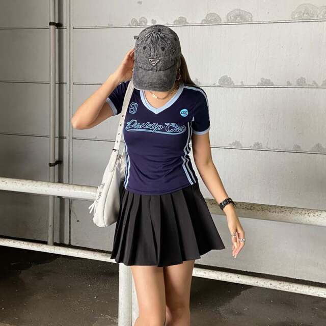 ラインチビTシャツ