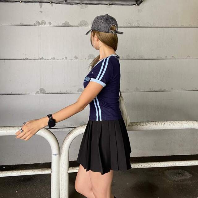 ラインチビTシャツ