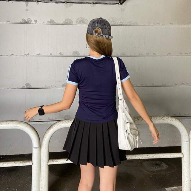 ラインチビTシャツ