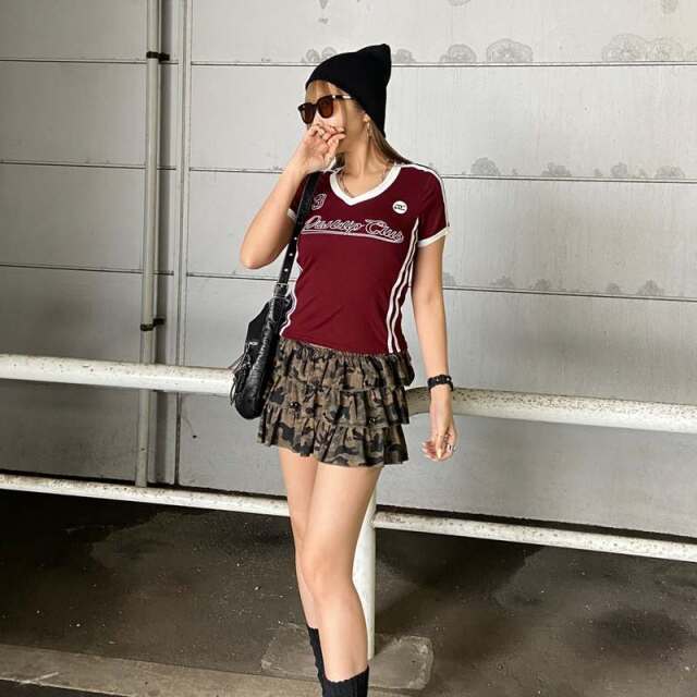 ラインチビTシャツ