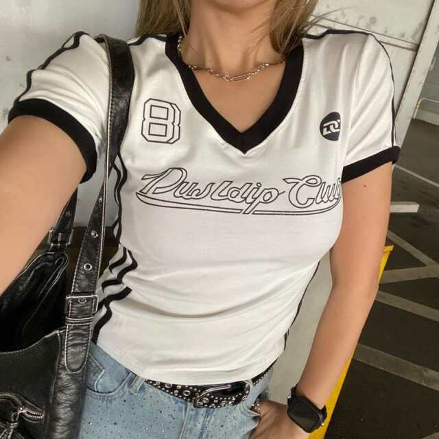 ラインチビTシャツ
