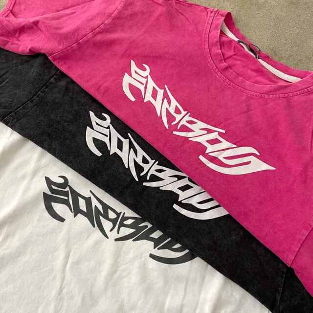 ダメージショートTシャツ